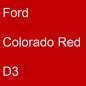 Preview: Ford, Colorado Red, D3.